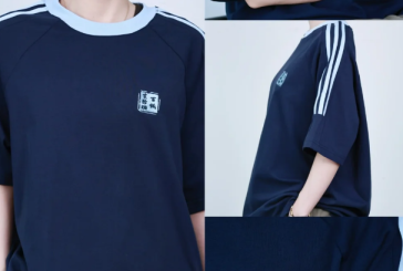 100%棉T恤-海军蓝撞色短袖T恤定制｜显瘦百搭｜100%棉不起球｜班服/团服/文化衫推荐